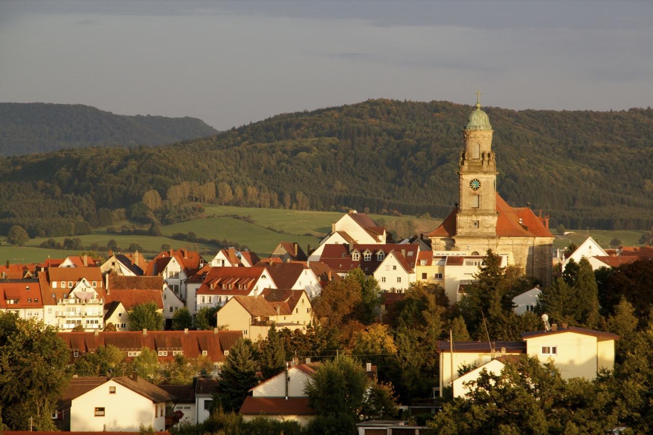 Gaestehaus "Unsere Stadtvilla" Hechingen Extérieur photo